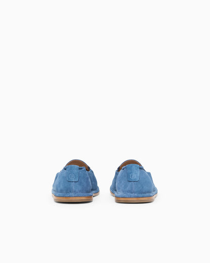 Suede slip-ons