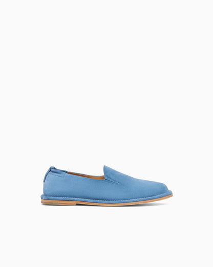 Suede slip-ons