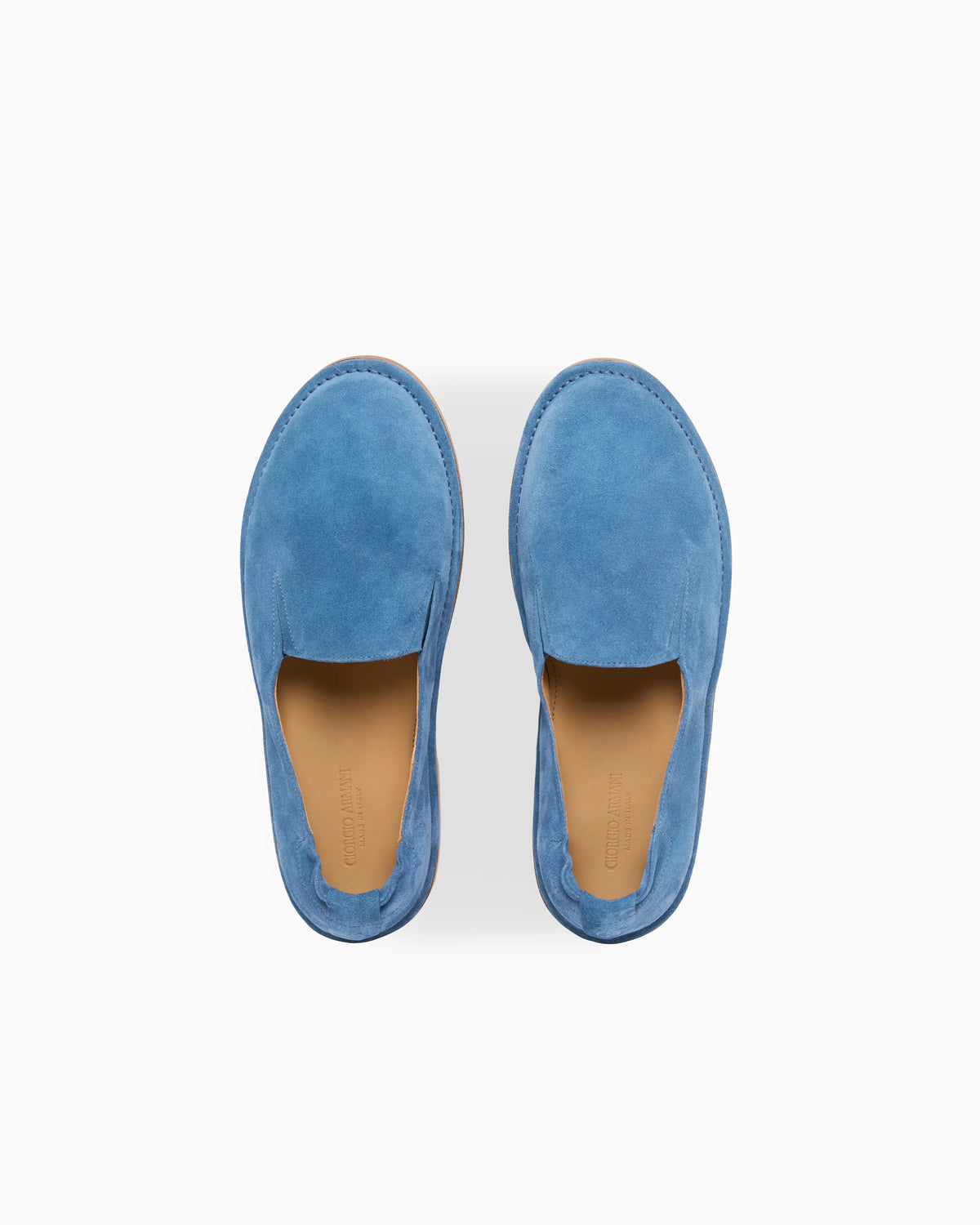 Suede slip-ons