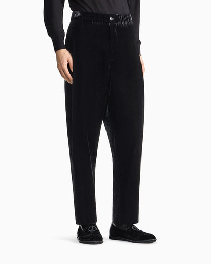 Velvet trousers