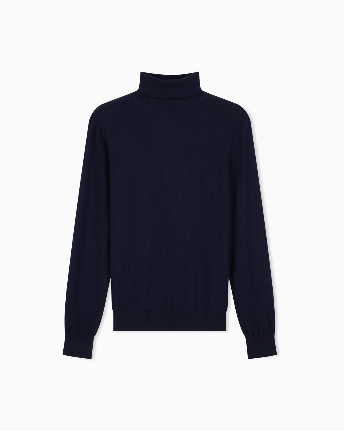 Sweater regular fit plain knit cashmere