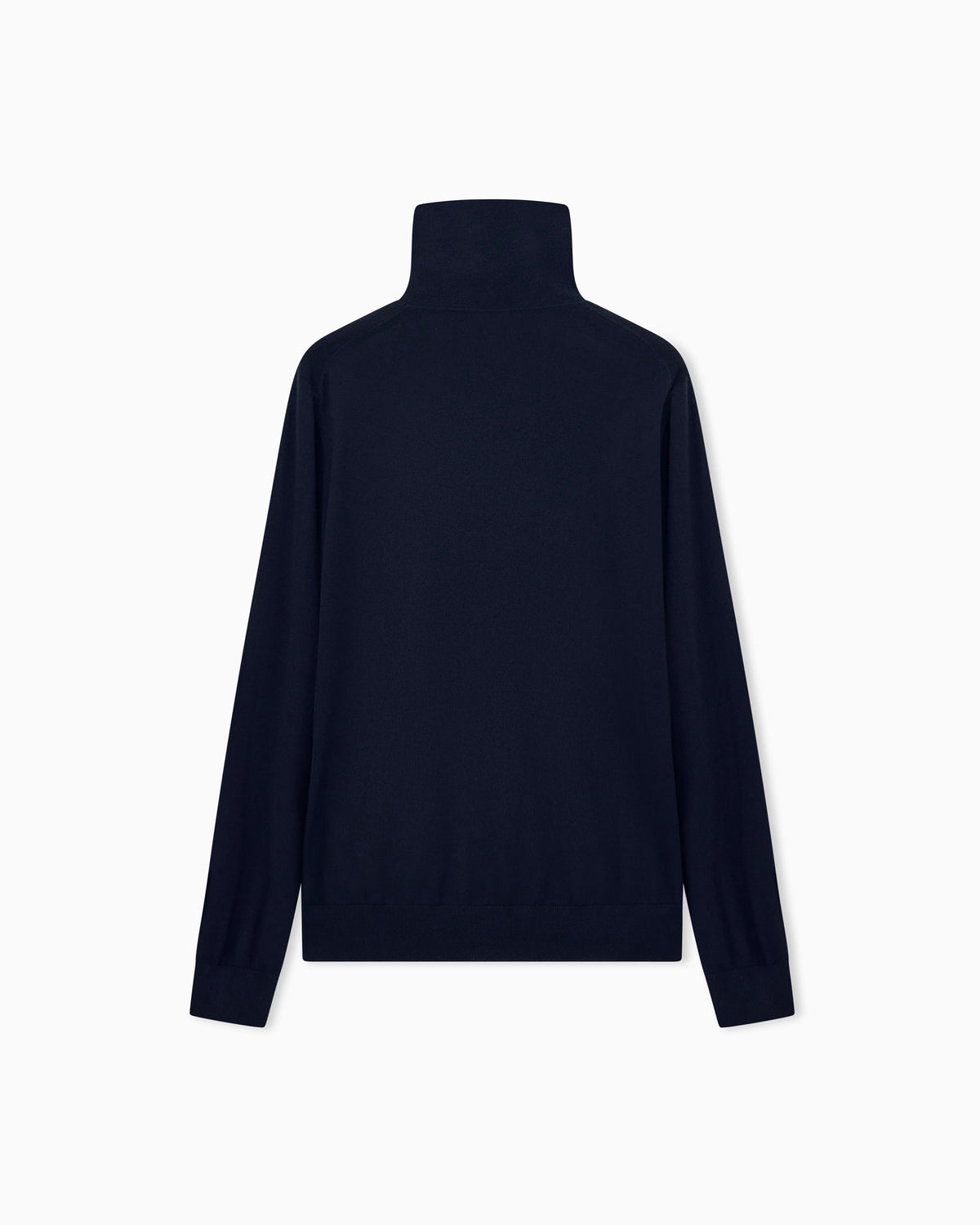 Sweater regular fit plain knit cashmere