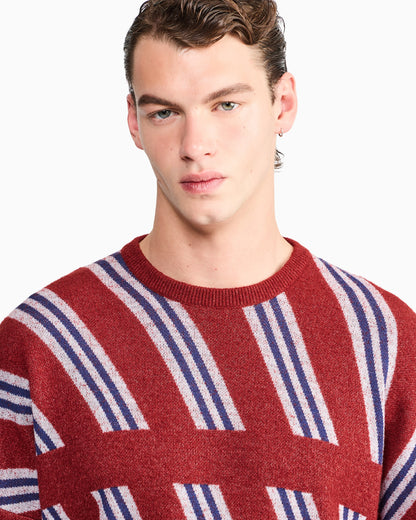 Armani/Archivio SS1981 crew-neck jumper