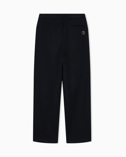 Trouser regular fit in modal and cotton double jersey