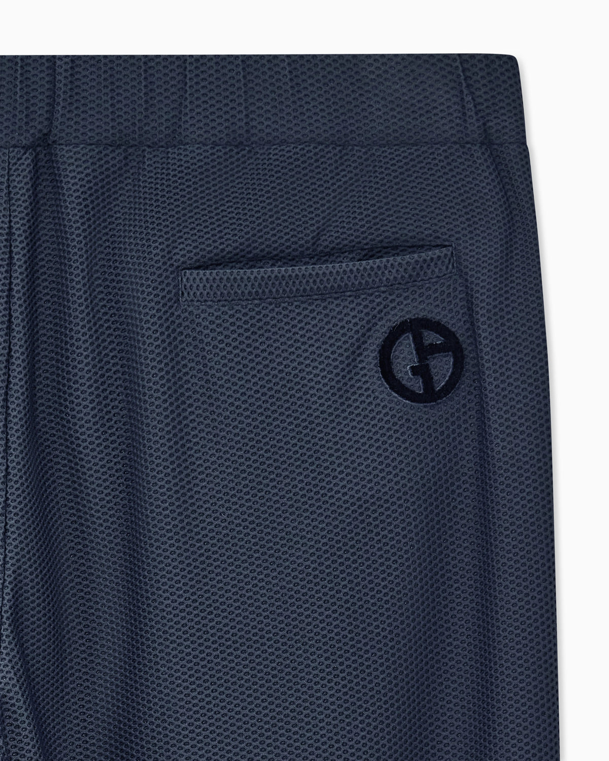 Trousers slim fit in hi-tech honeycomb jersey