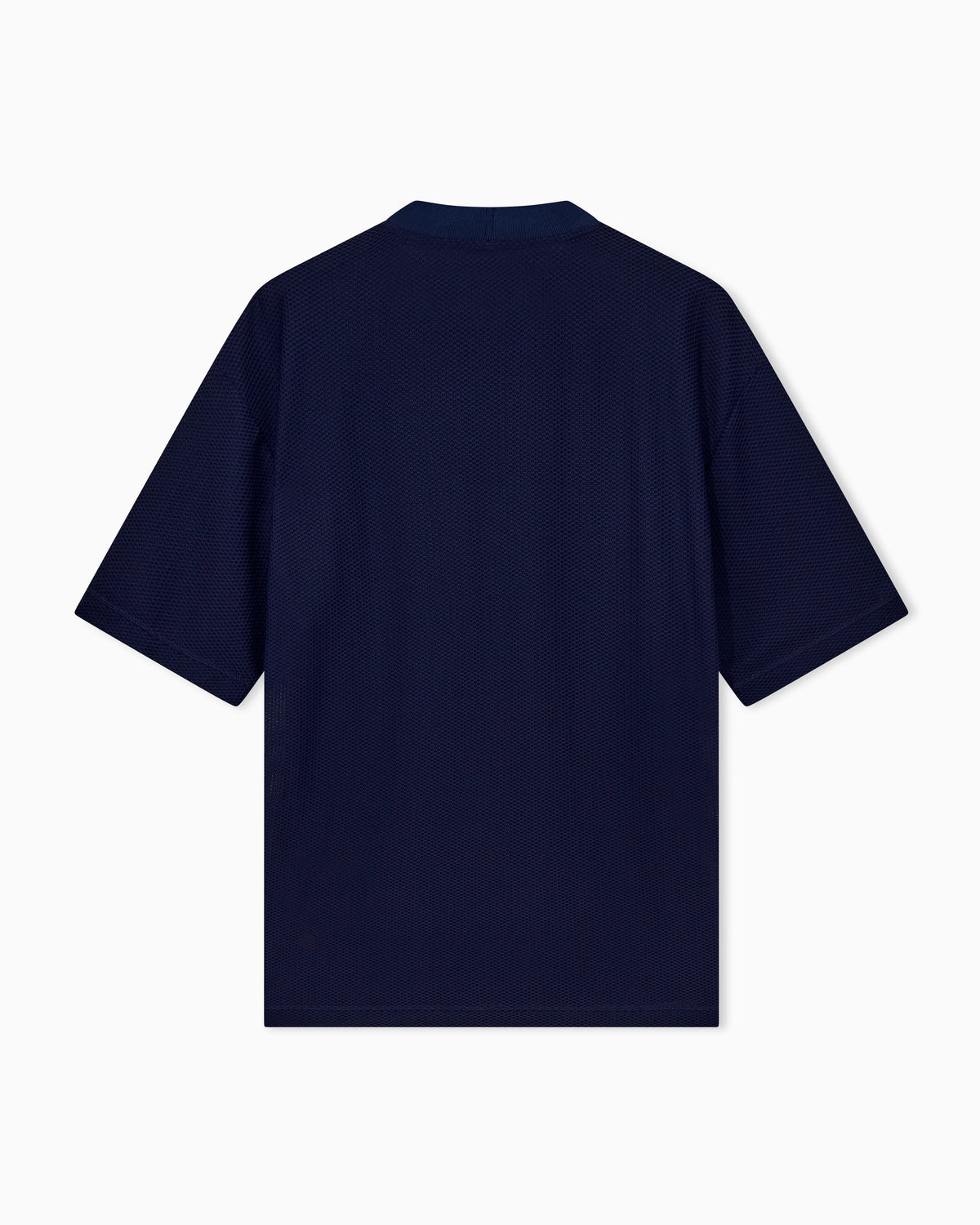 T-shirt oversized in hi-tech warp knitted honeycomb jersey