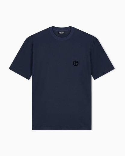 T-shirt oversized in hi-tech warp knitted honeycomb jersey