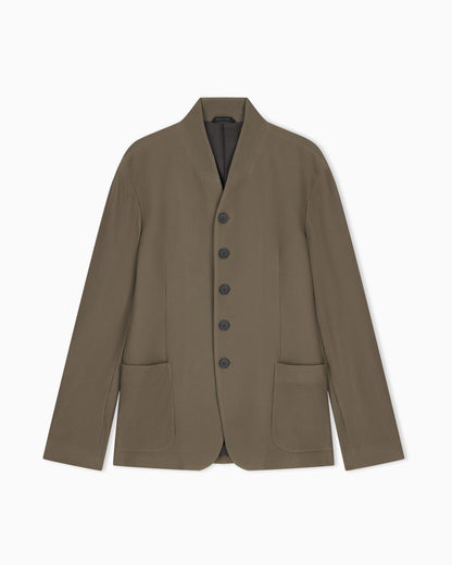 Blazer regular fit in hi-tech warp knitted honeycomb