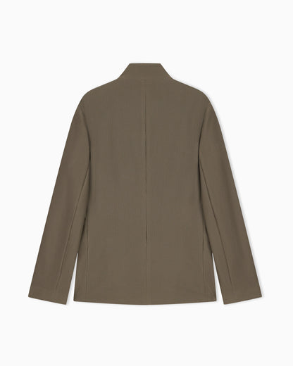 Blazer regular fit in hi-tech warp knitted honeycomb
