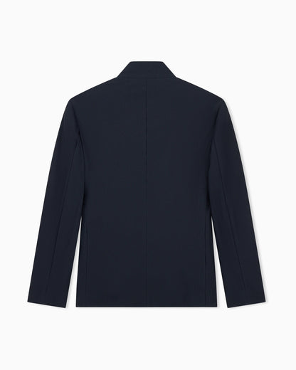 Blazer regular fit in hi-tech warp knitted honeycomb