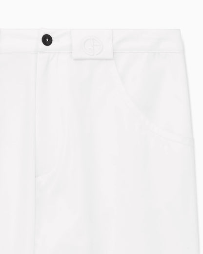 Trouser regular fit in stretch cotton gabardine
