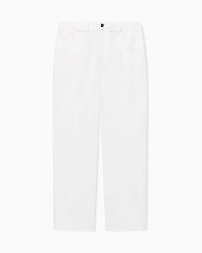 Trouser regular fit in stretch cotton gabardine