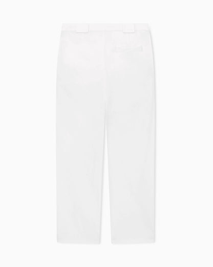 Trouser regular fit in stretch cotton gabardine