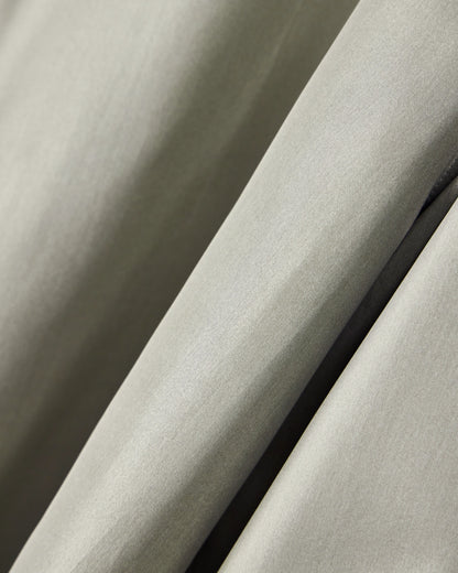 Shirt oversized in silk habotai with cupro lining