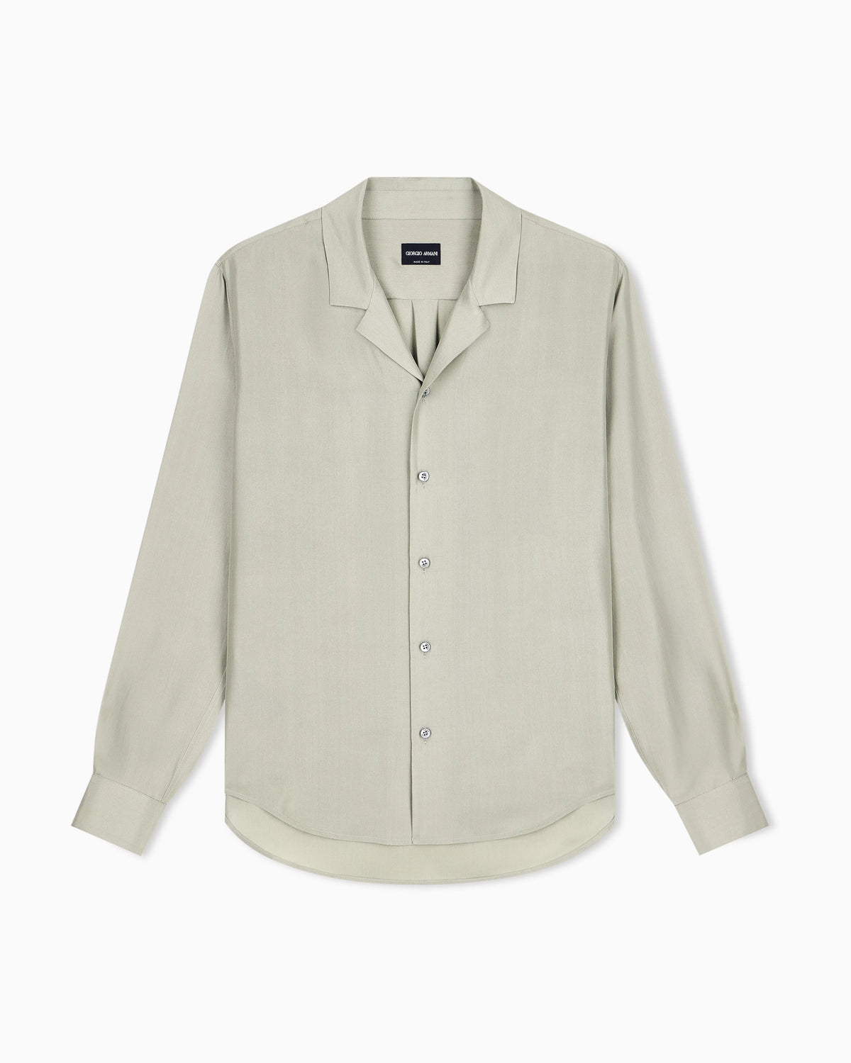 Shirt oversized in silk habotai with cupro lining