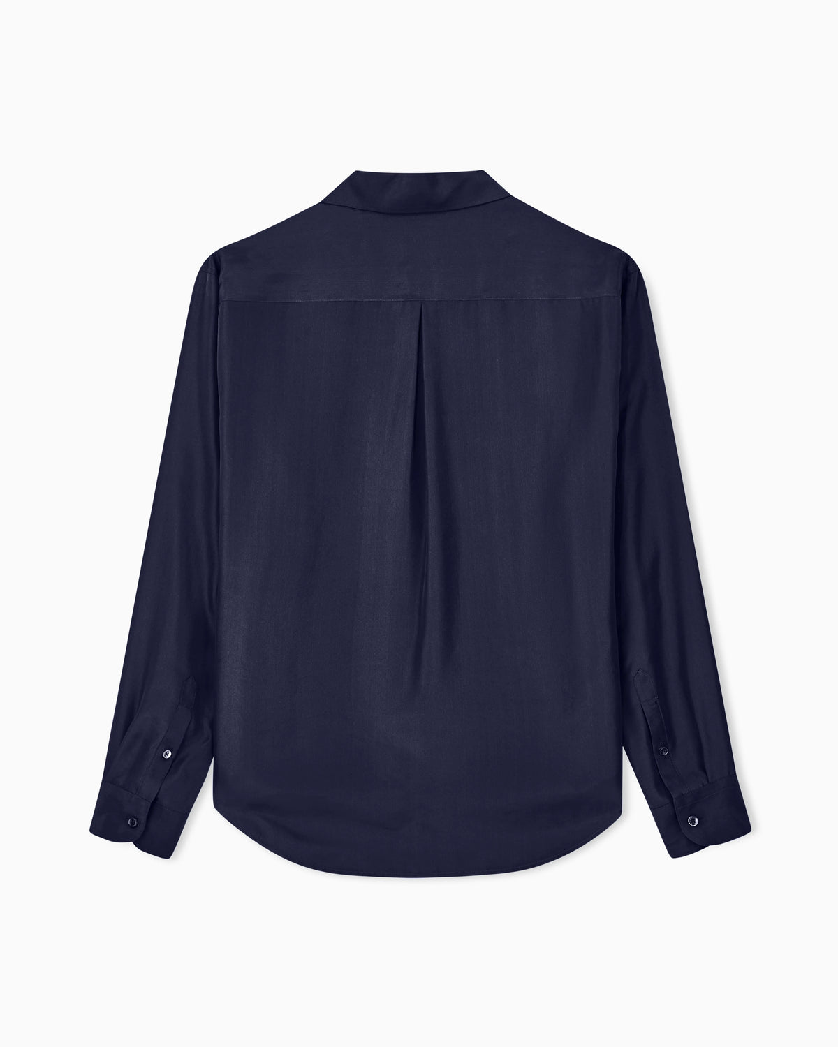 Shirt oversized in silk habotai with cupro lining