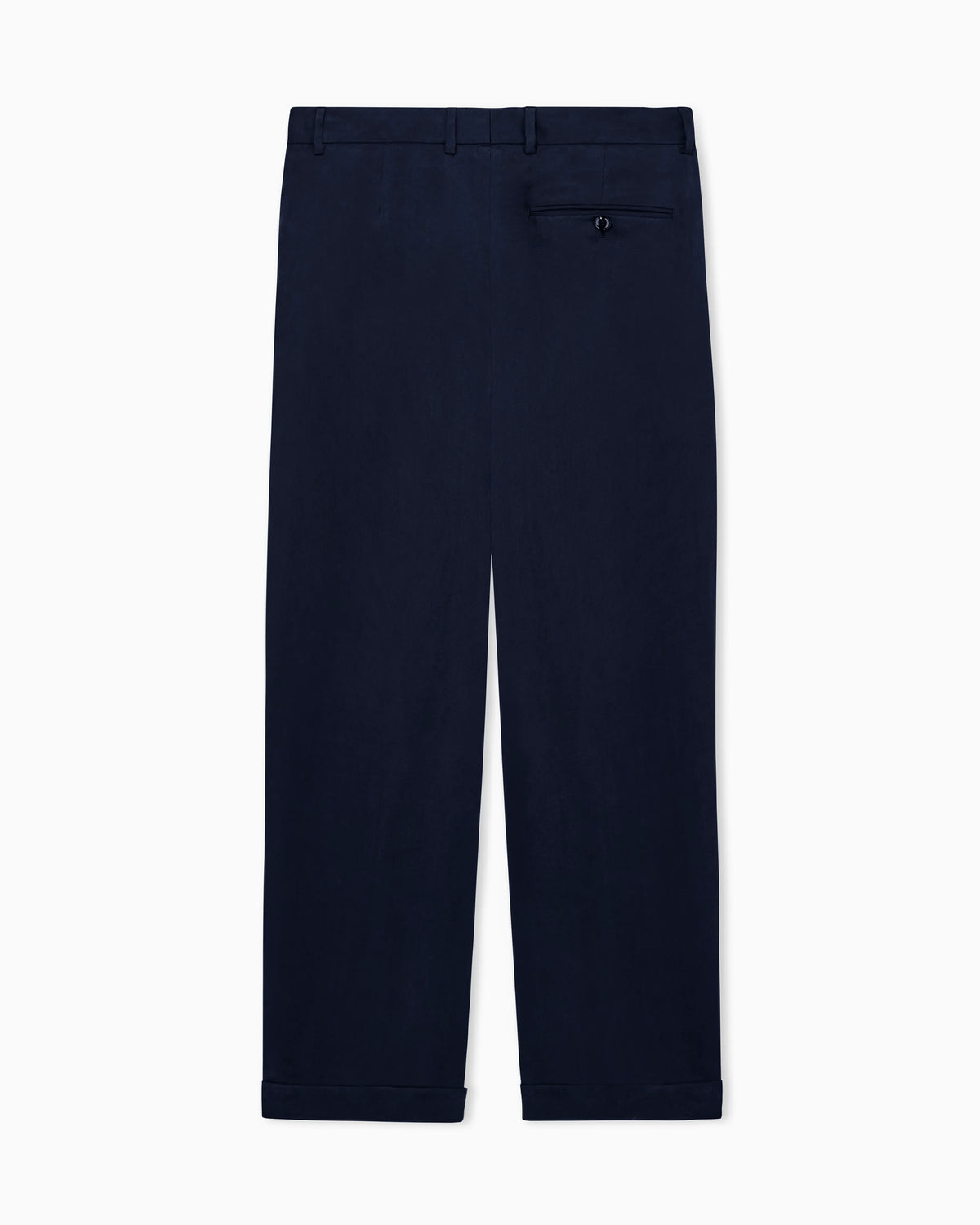 Trousers oversized fit in lightweight lyocell satin