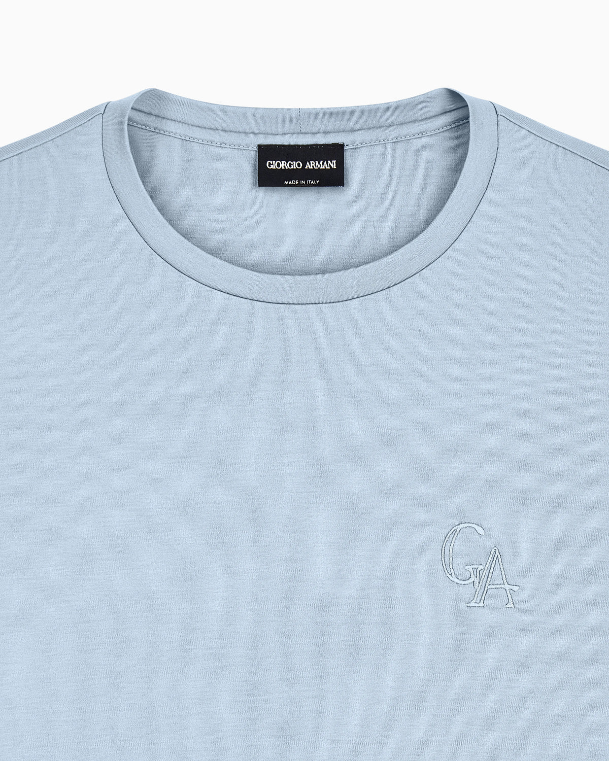 T-shirt Regular fit organic cotton interlock jersey