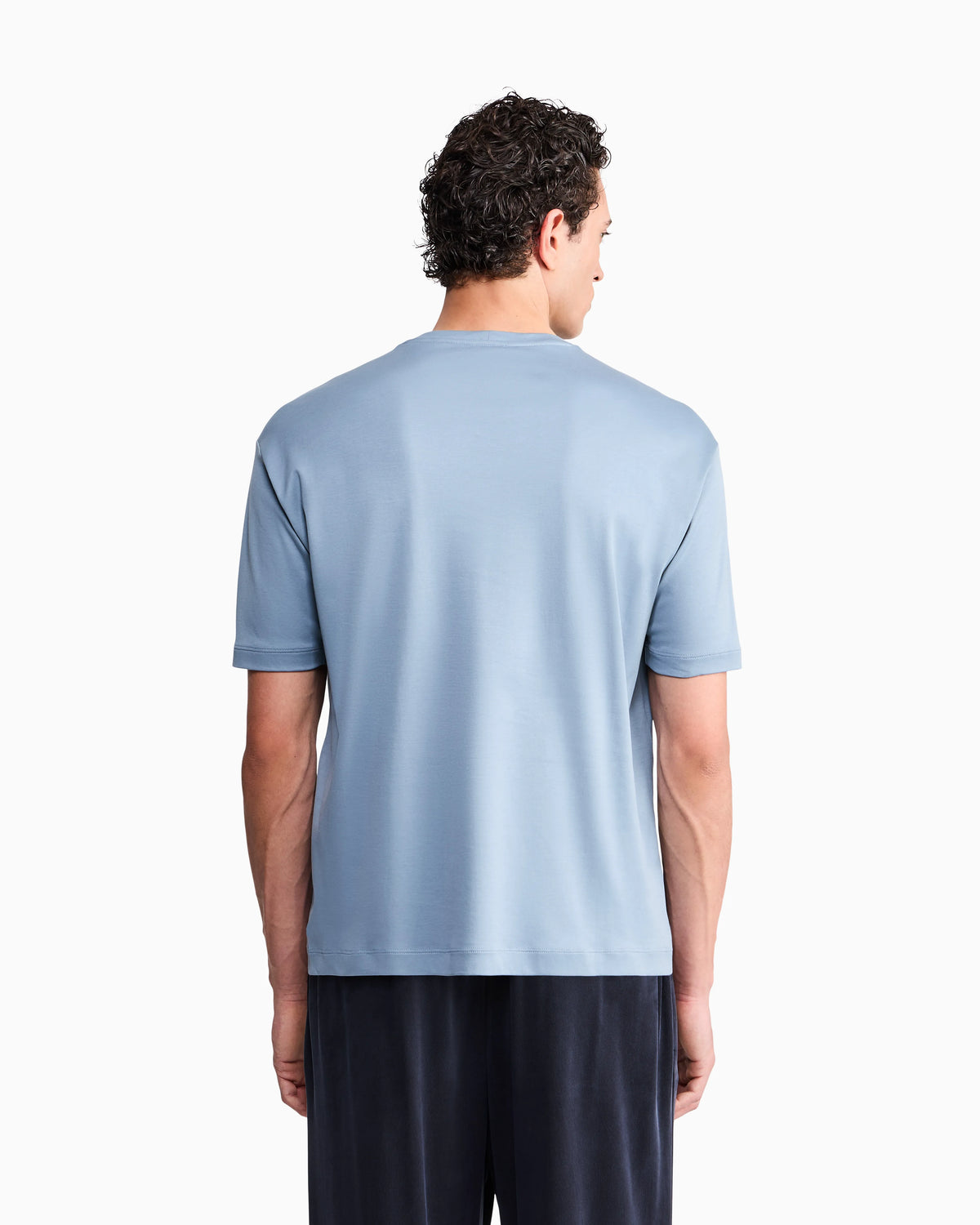 T-shirt Regular fit organic cotton interlock jersey