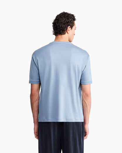 T-shirt Regular fit organic cotton interlock jersey