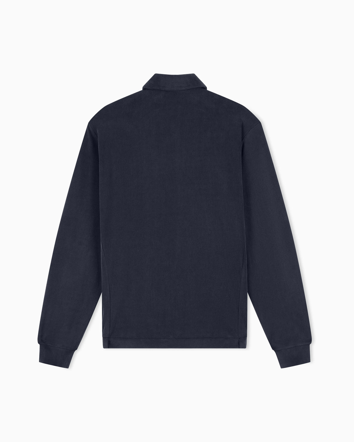 Blouson jacket regular fit in washed cupro-blend pique
