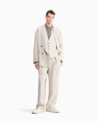Armani/Archivio SS1990 single-pleat trousers