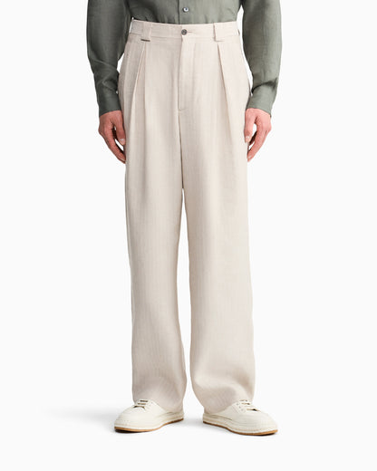 Armani/Archivio SS1990 single-pleat trousers