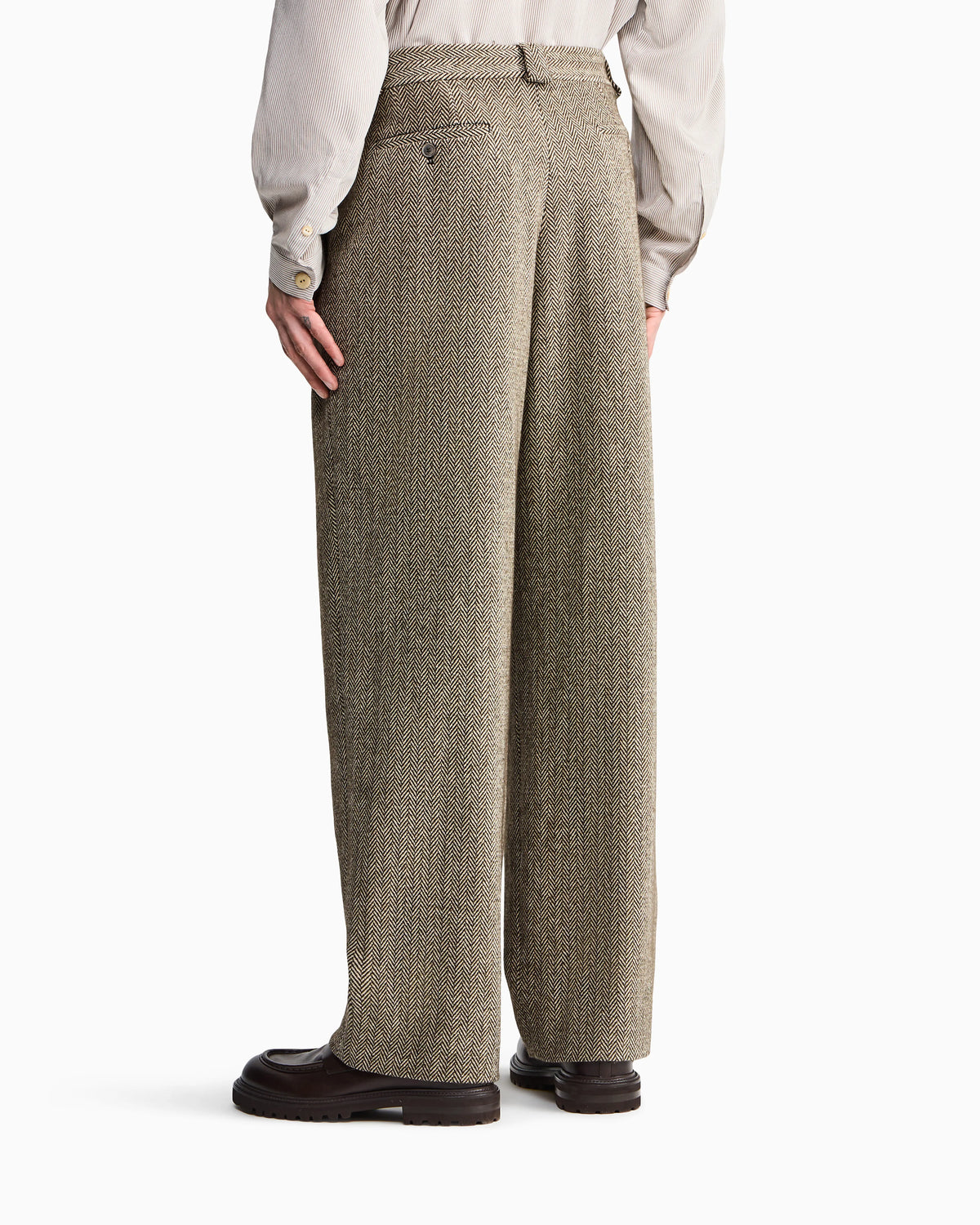 Armani/Archivio FW1990 single-pleat trousers