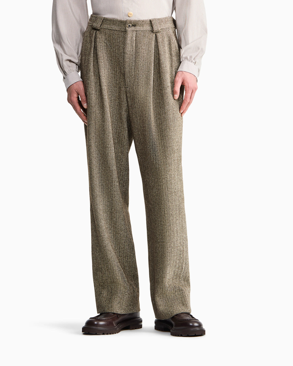 Armani/Archivio FW1990 single-pleat trousers