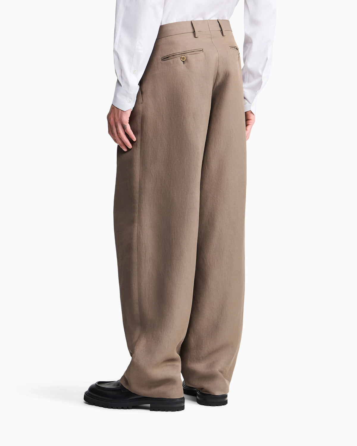 Armani/Archivio SS1979 double-pleat trousers