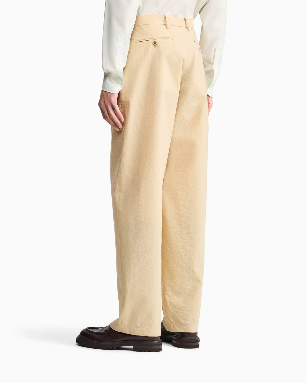 Armani/Archivio double-pleat trousers
