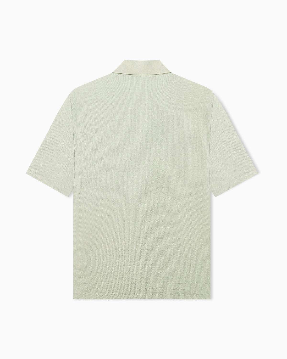 Polo shirt regular fit in technical seersucker