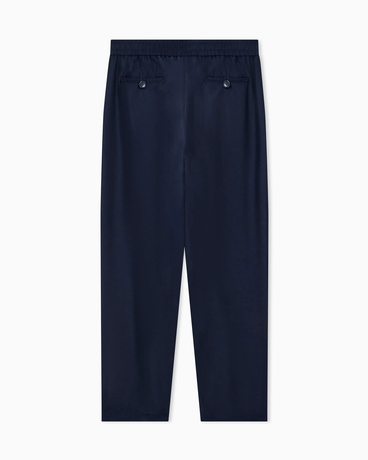 Trouser regular fit silk habotai with cupro lining