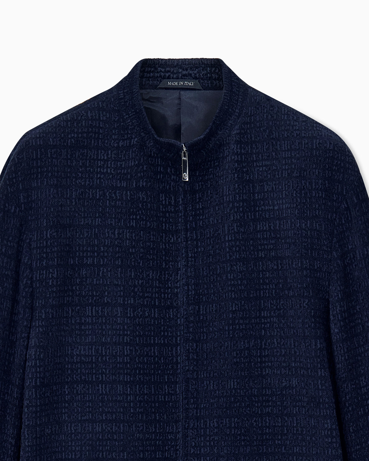 Sport jacket froissè stretch velvet