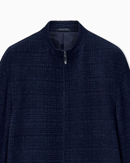 Sport jacket froissè stretch velvet