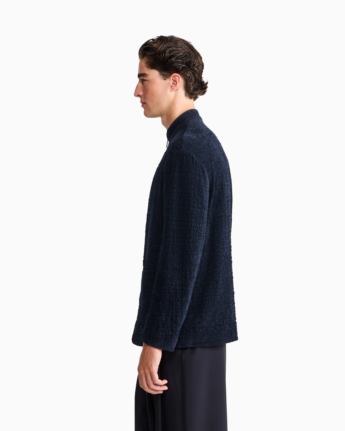 Sport jacket froissè stretch velvet