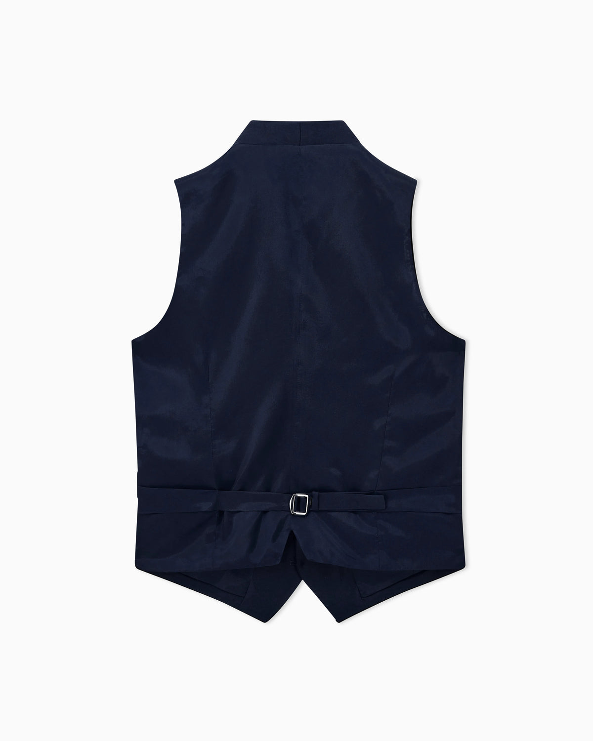 Waistcoat regular fit in fluid virgin wool
