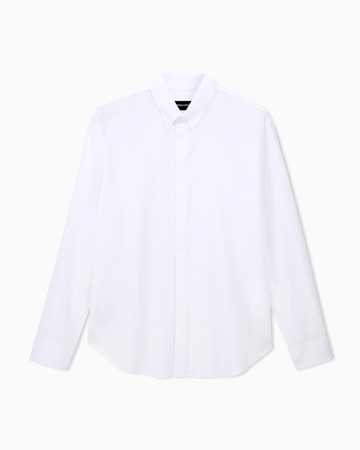 Shirt regular fit in cotton seersucker