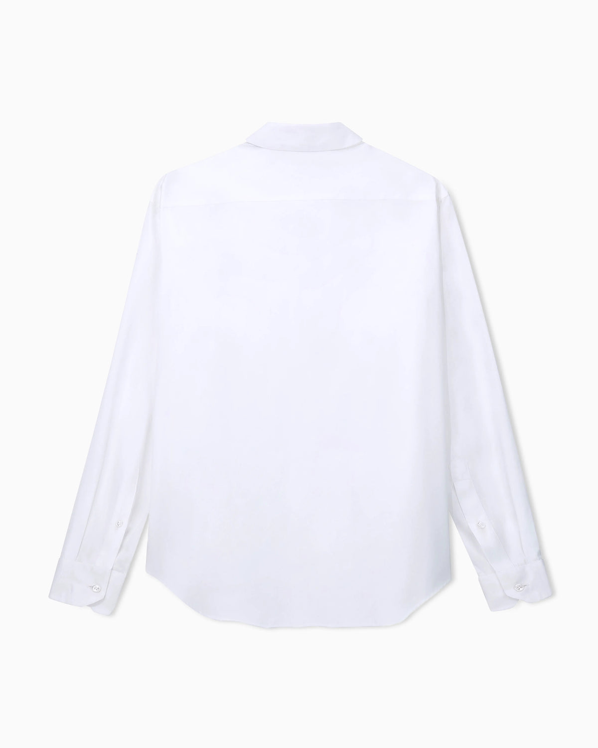 Shirt regular fit solid cotton twill