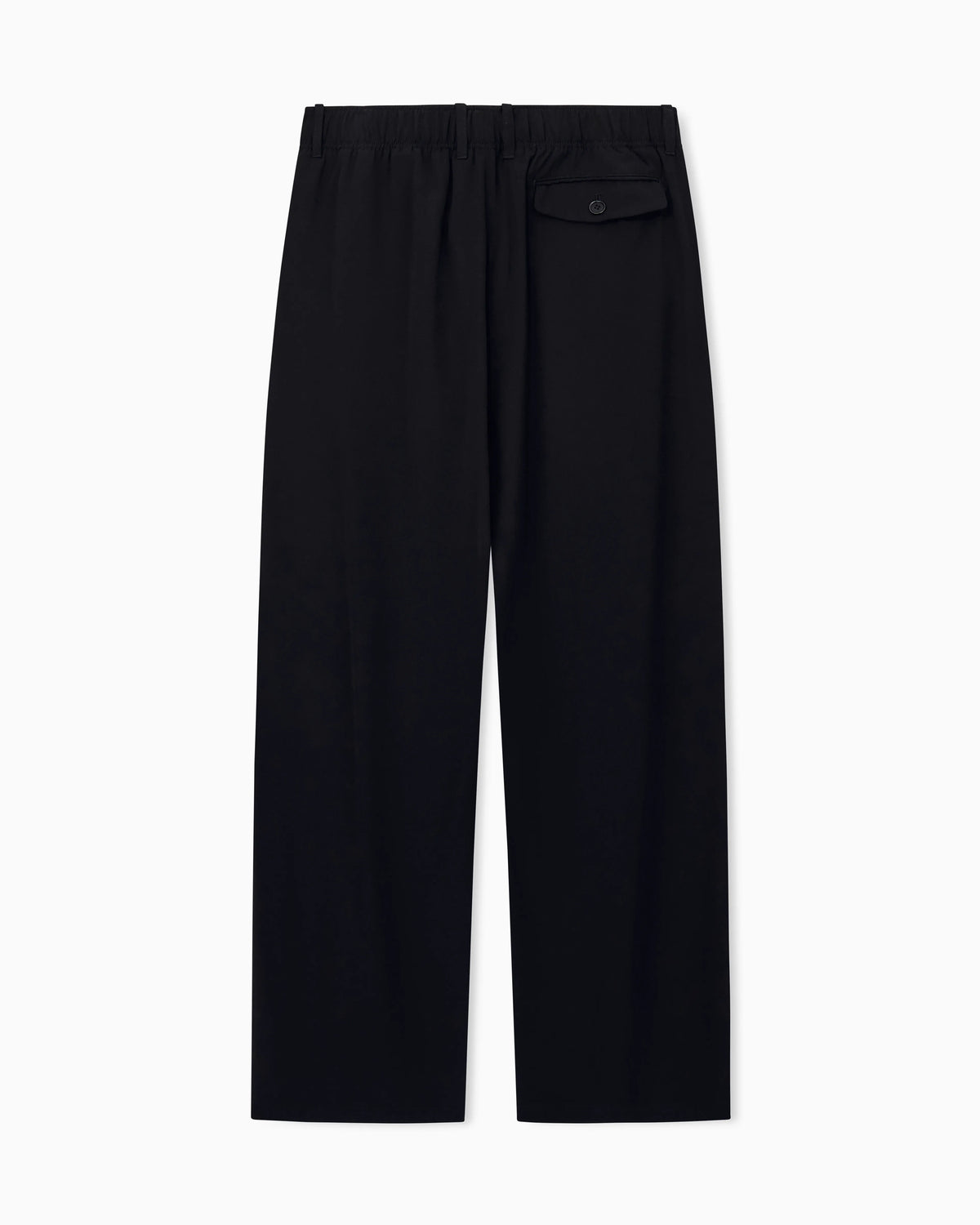 Trouser oversized with vintage viscose and virgin wool