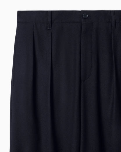 Giorgio Armani for Alanui pure virgin wool double-pleat trousers