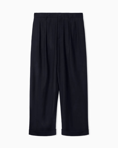 Giorgio Armani for Alanui pure virgin wool double-pleat trousers