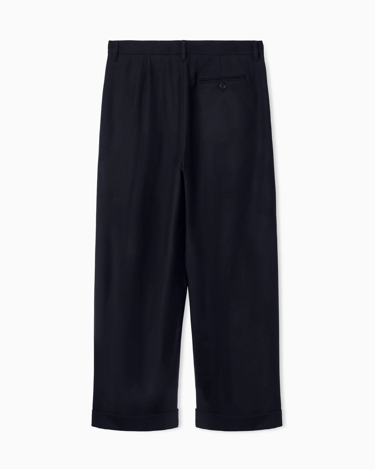 Giorgio Armani for Alanui pure virgin wool double-pleat trousers