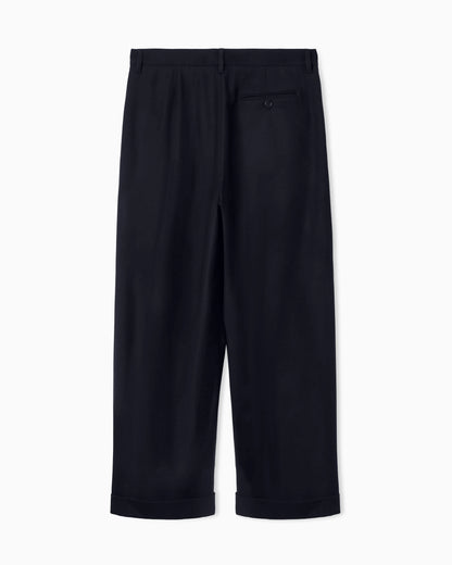 Giorgio Armani for Alanui pure virgin wool double-pleat trousers