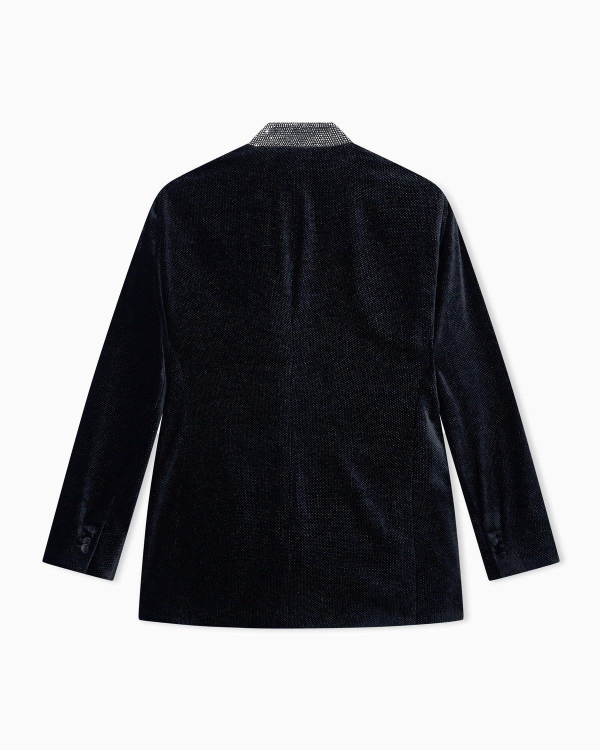 Blazer Giorgio's regular fit dotted silk blend velvet