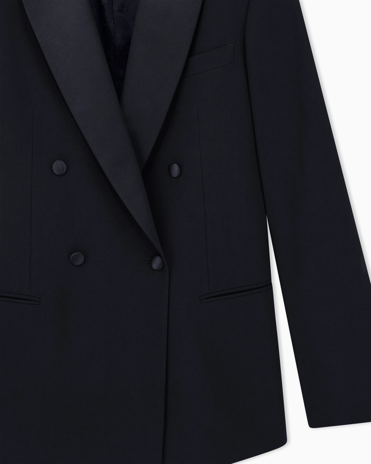 Blazer Giorgio's regular fit in pure virgin wool crepe