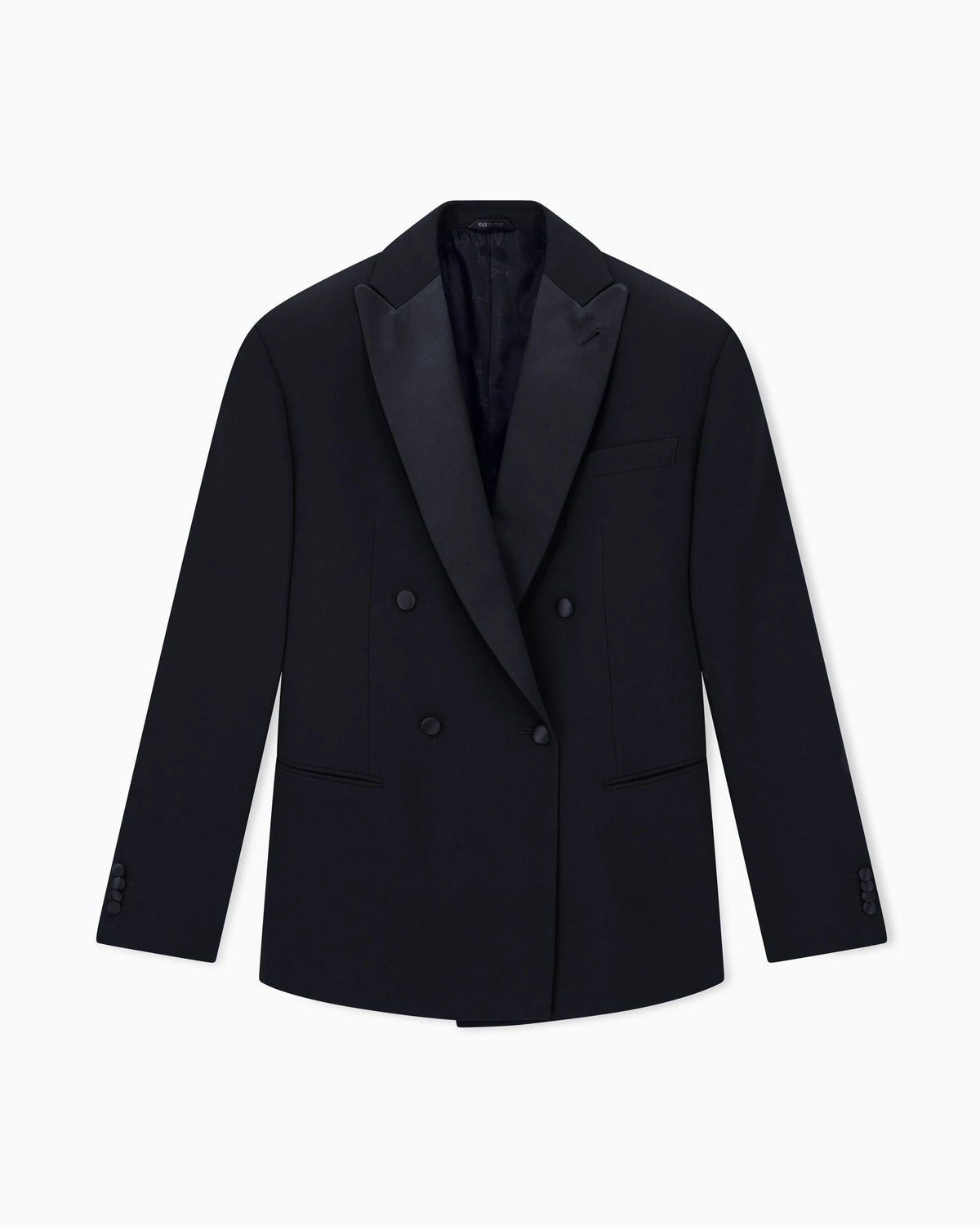Blazer Giorgio's regular fit in pure virgin wool crepe