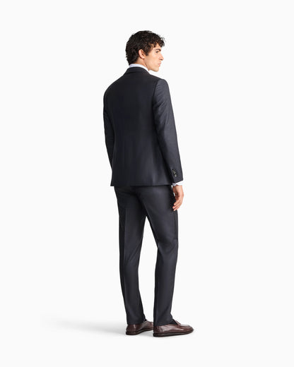 Single-breasted suit Soho in virgin wool and cashmere