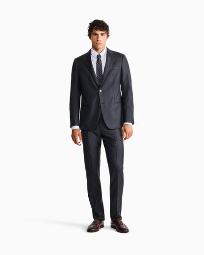Single-breasted suit Soho in virgin wool and cashmere