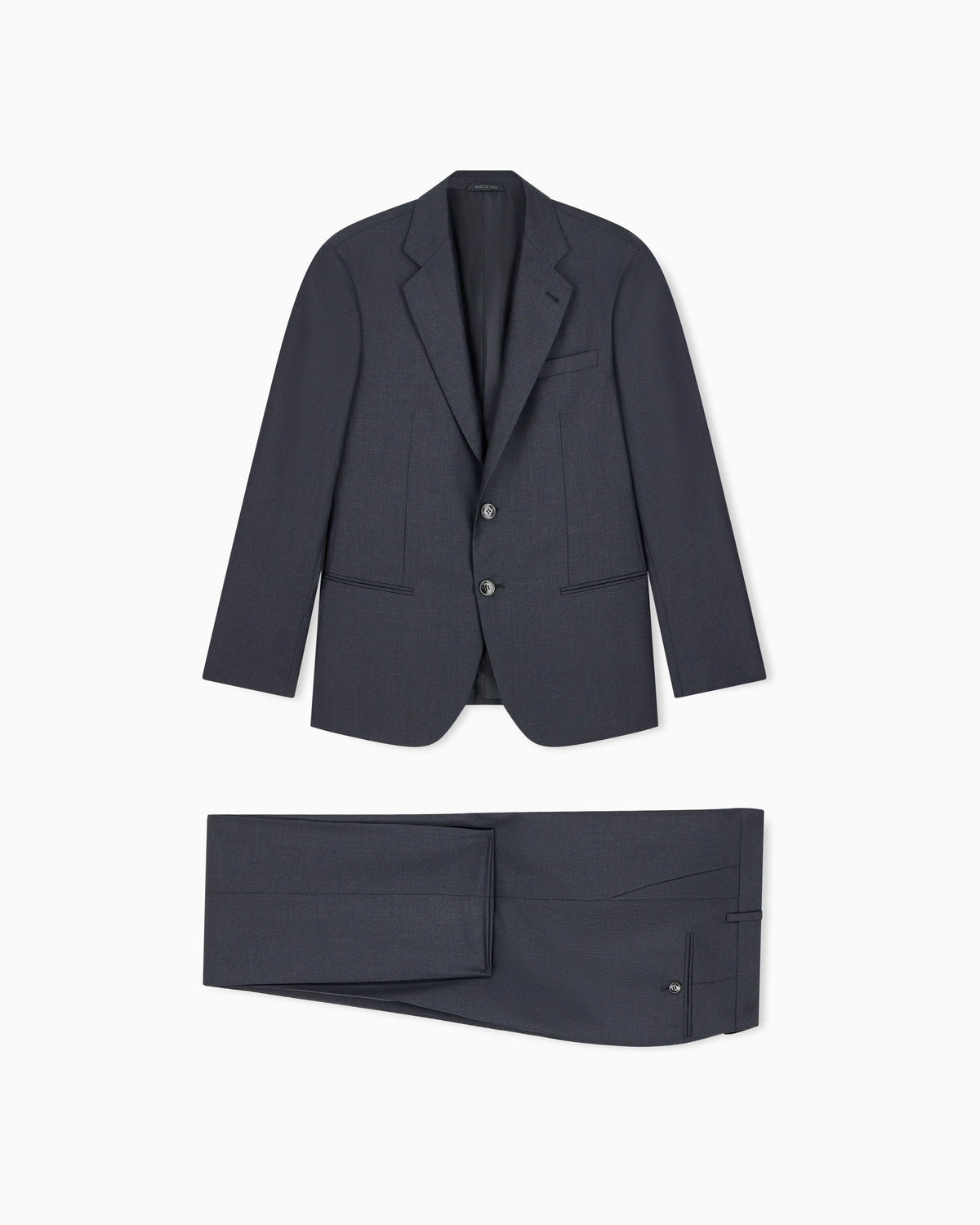Single-breasted suit Soho in virgin wool and cashmere